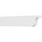 Ekena Millwork Standard Del Monte Architectural Grade PVC Rafter Tail, 3"W X 8"H X 42"L RFTP03X08X42DEL - alternate 1